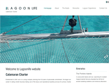 Tablet Screenshot of lagoonlife.it